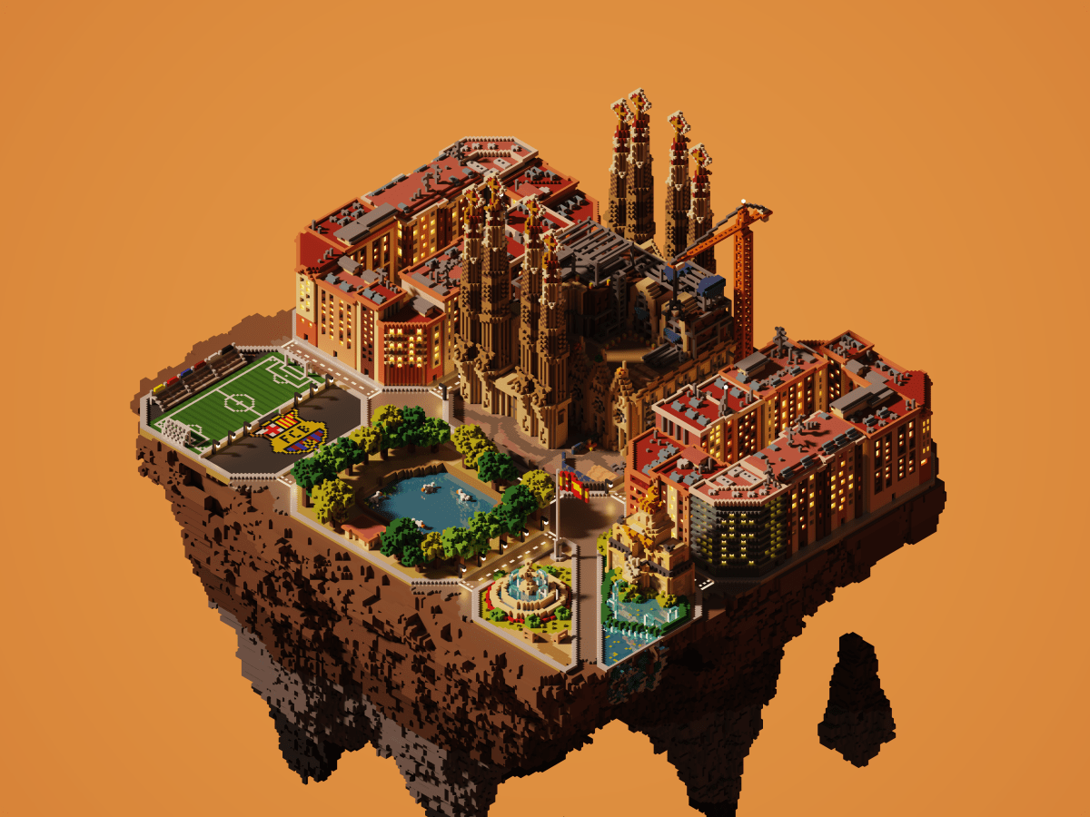 Collect this Crypto City NFT:&nbsp;Barcelona